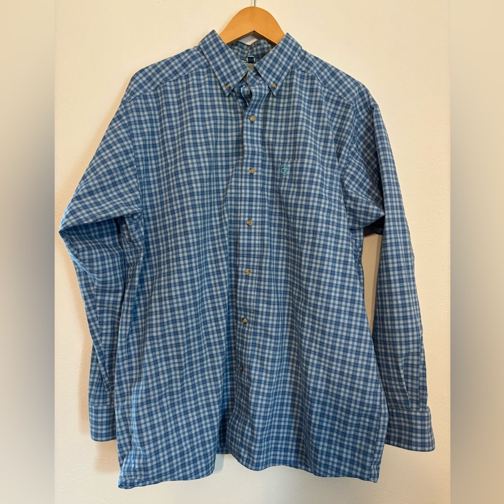Ariat Pro Series Plaid Men's Button Down Shirt